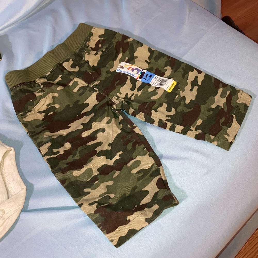 Camo dinosaur onesie outfit